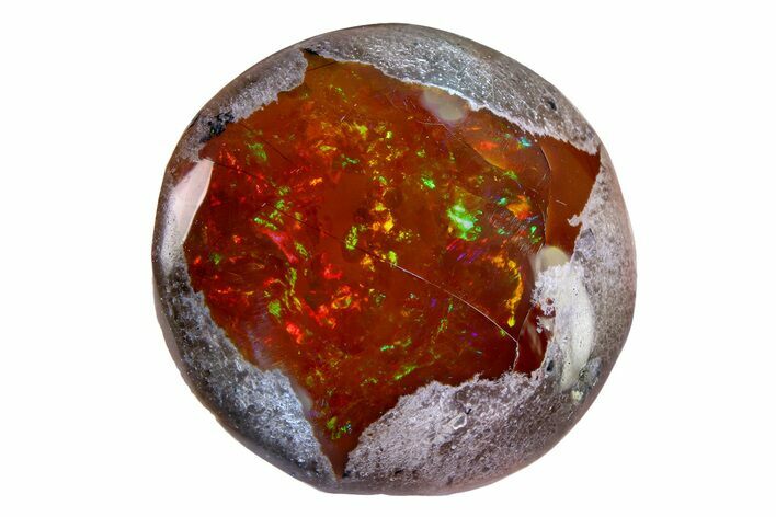Polished Ethiopian Chocolate Opal Nodule - Yita Ridge #316157